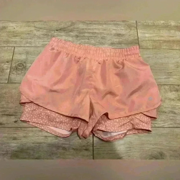 RBX pink 2 layer performance shorts size small - Picture 1 of 6